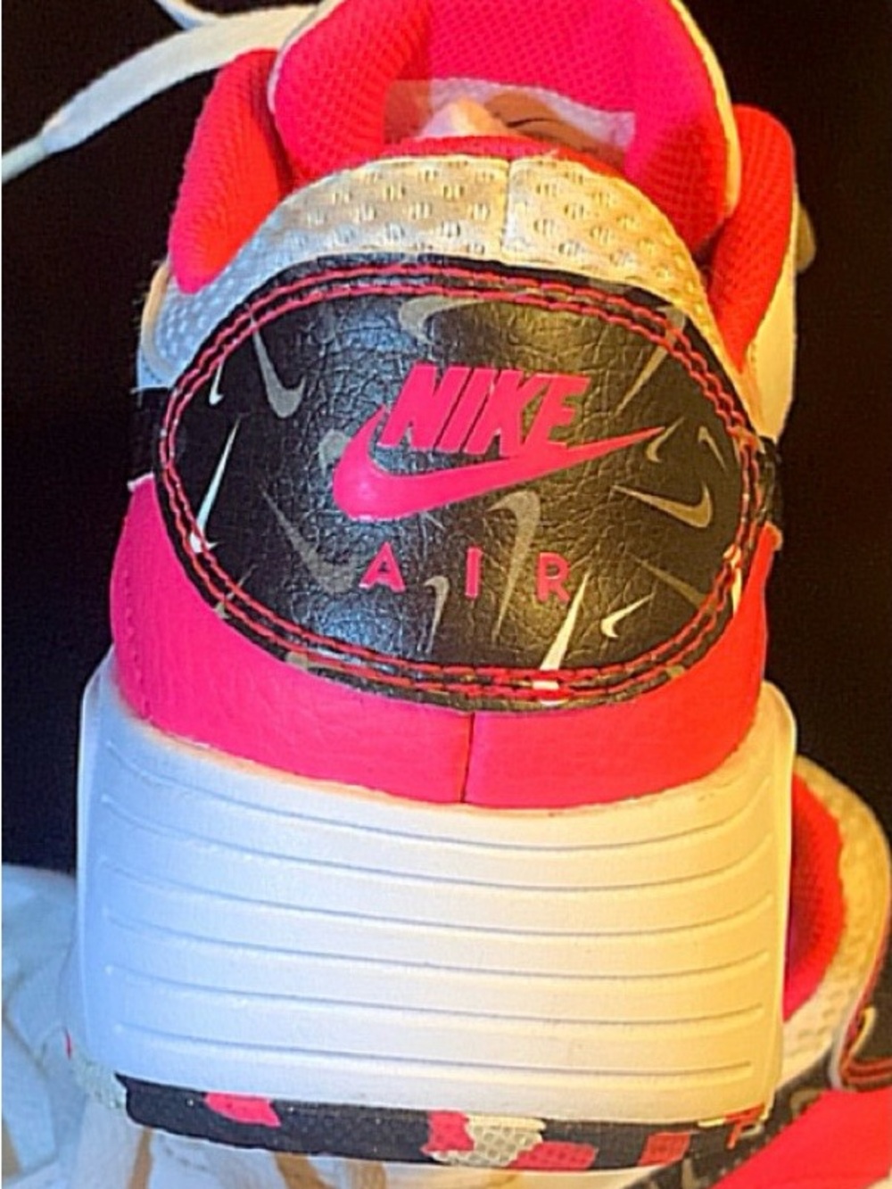Nike Air Max SC Pink Multi Swoosh DM8078-100 Women’s Sneakers Size 7 - Picture 3 of 7